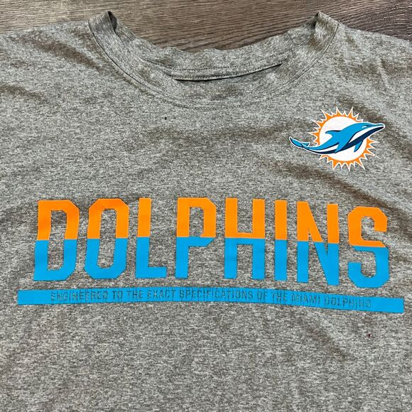 Player Worn Nike On Field Dri-Fit Long Sleeve Shirt Miami Dolphins #59 Shirt XL - Picture 2 of 8